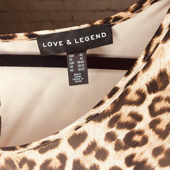 Love & legend cheetah print dress - Picture 3 of 4